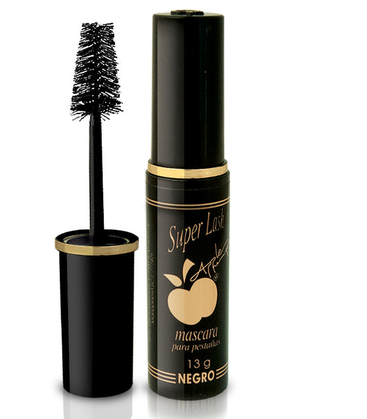 Máscara para pestañas Negra cepillo Pino, Super Lash By Apple