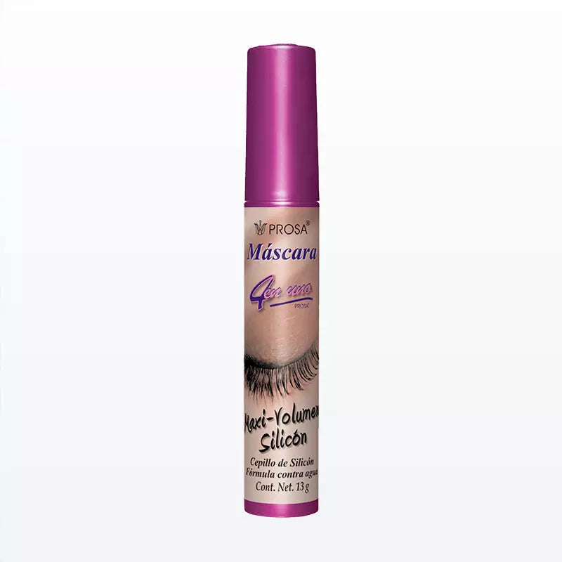 Máscara Maxi Volumen Silicón 4en1, Prosa