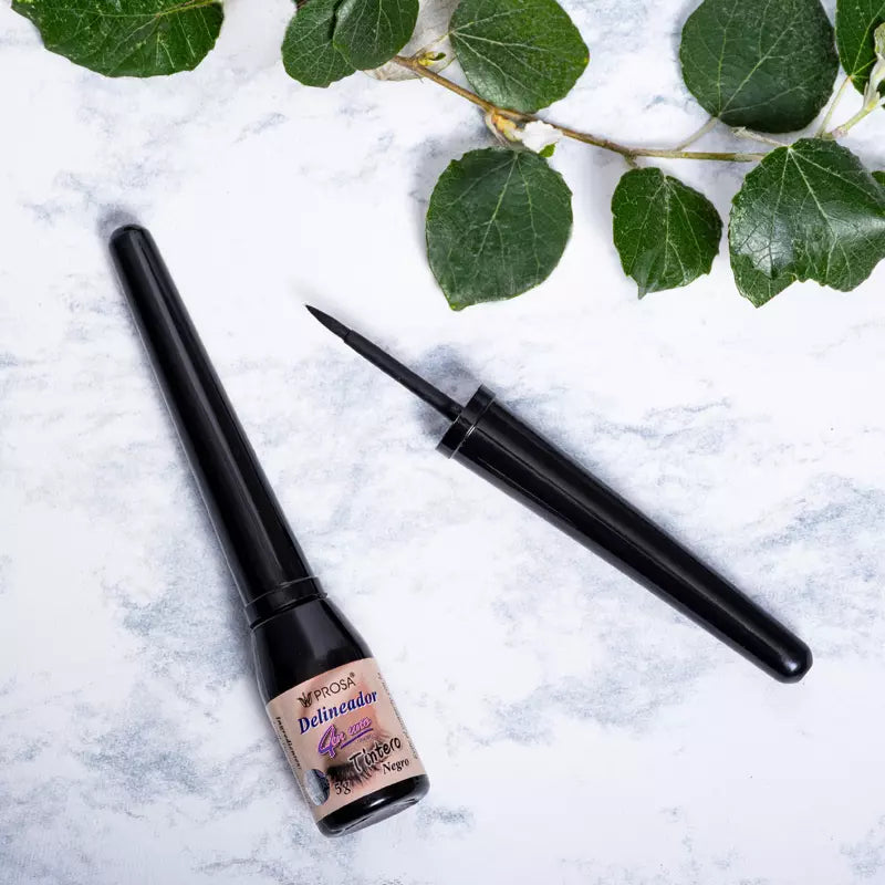 Delineador Tintero Negro, 4en1, Prosa