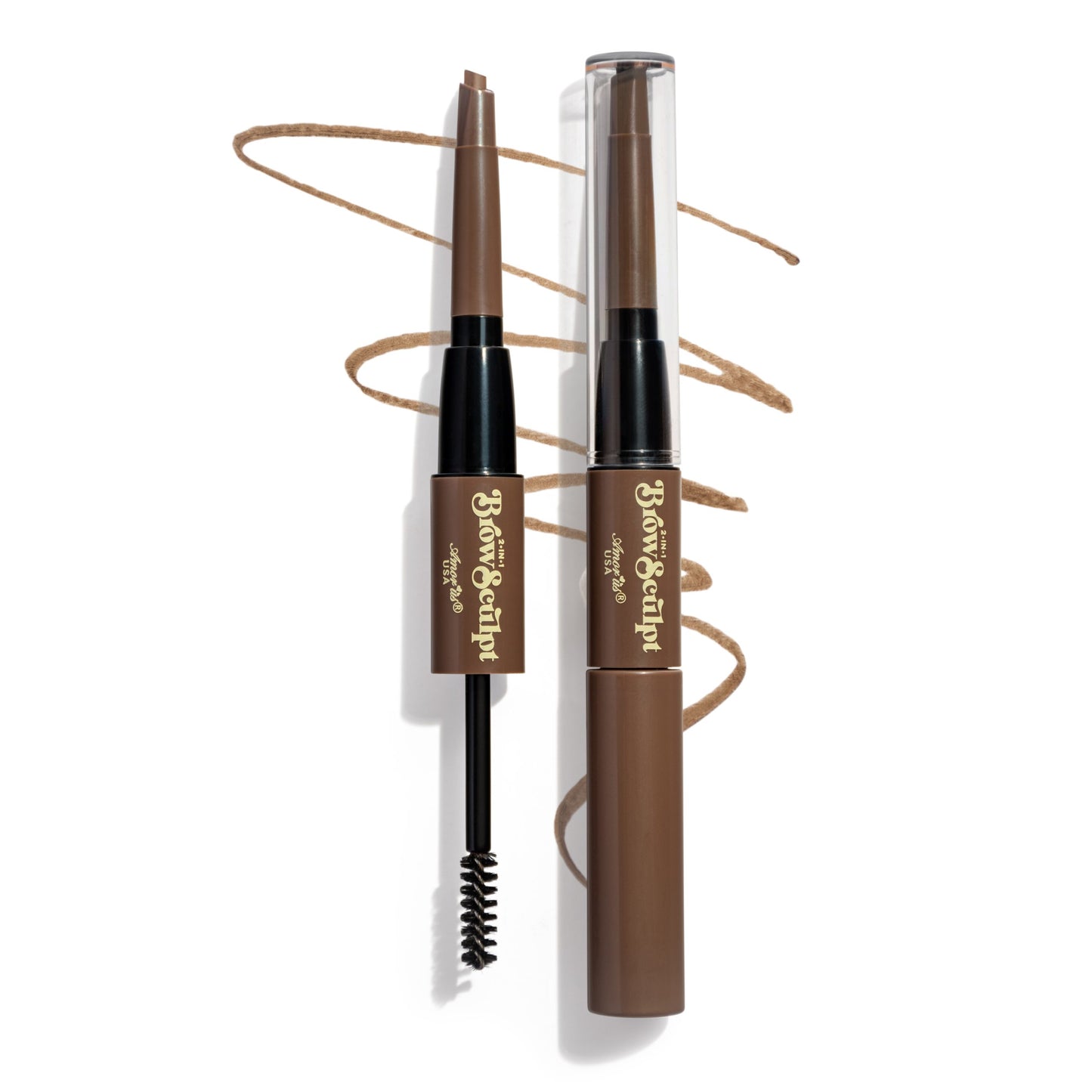 2 en 1: Gel y Lápiz para Ceja, Duo Brow Sculpt Amorus
