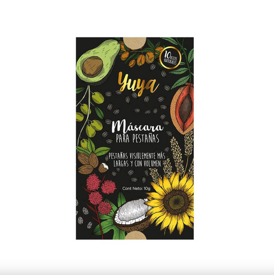 Mascara para pestañas YUYA 10 aceites naturales