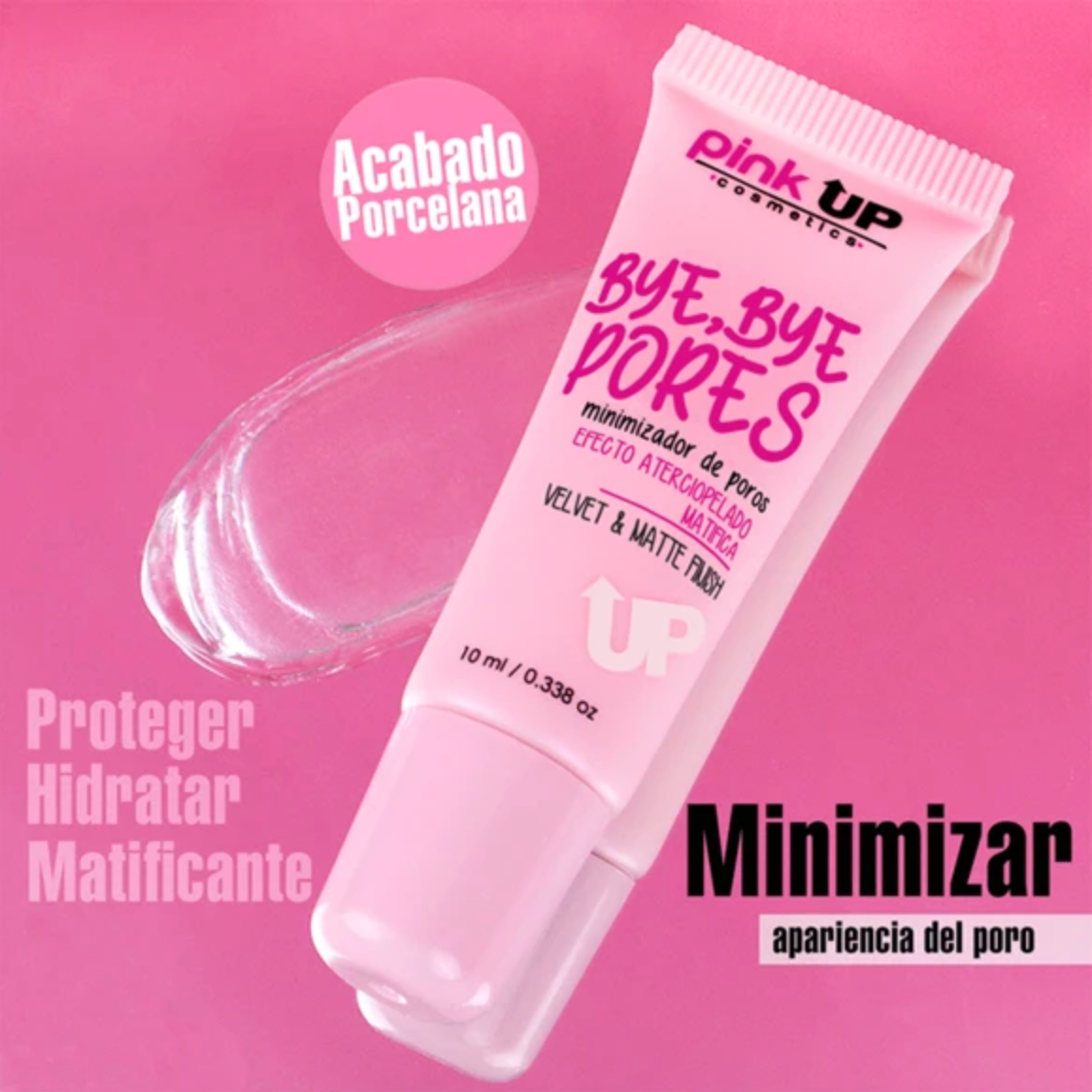 Bye Bye Pores, Minimizador de Poros,  Pink Up