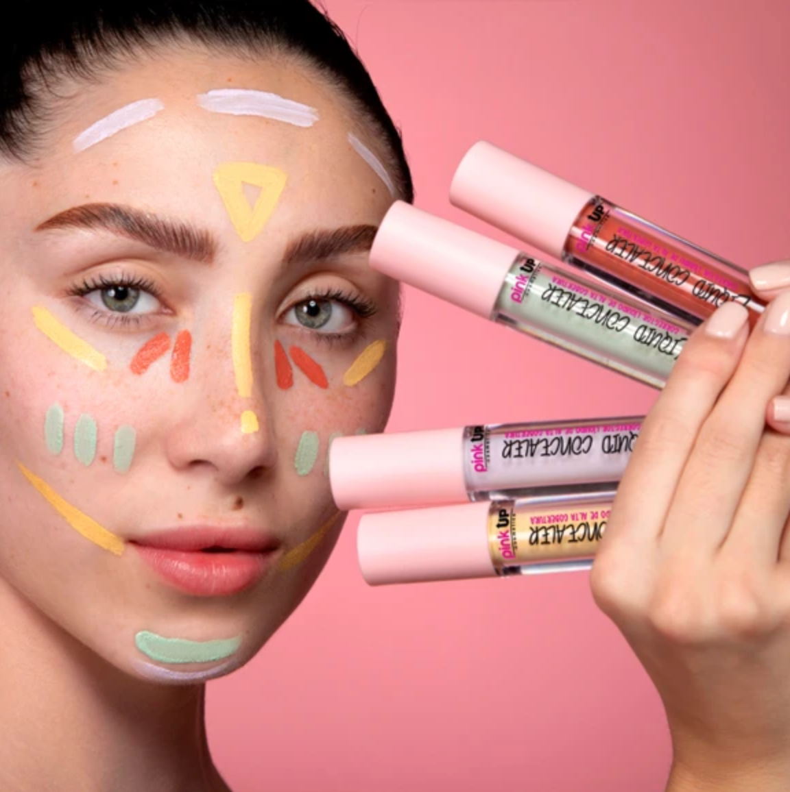 Corrector Líquido de Alta Cobertura, Pink Up