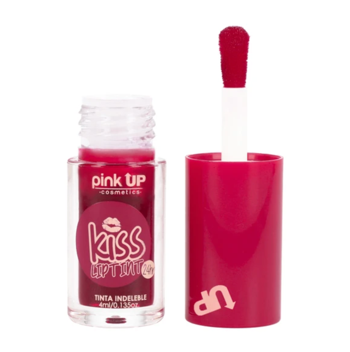 Tinta Indeleble para Labios, Kiss Lip Tint Pink Up