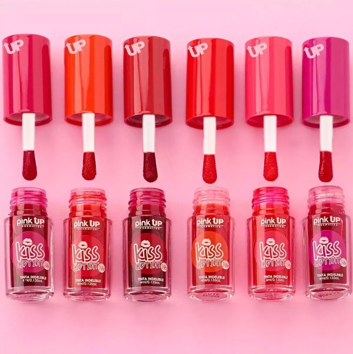 Tinta Indeleble para Labios, Kiss Lip Tint Pink Up