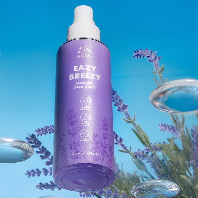 Mist Facial de Lavanda Eazy Breezy, 11th Wish by Amorus
