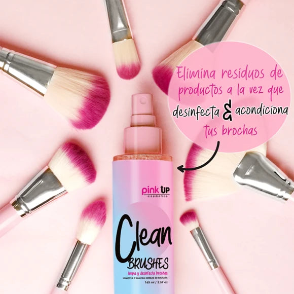 Limpiador de Brochas, Clean Brushes Pink Up