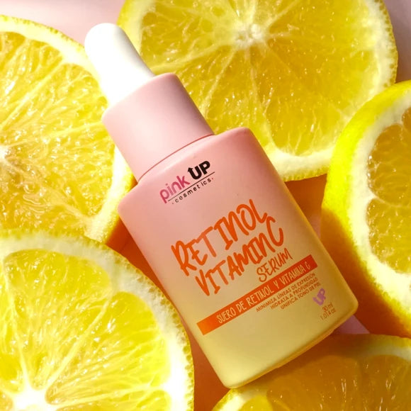 Suero de Retinol y Vitamina C Pink Up
