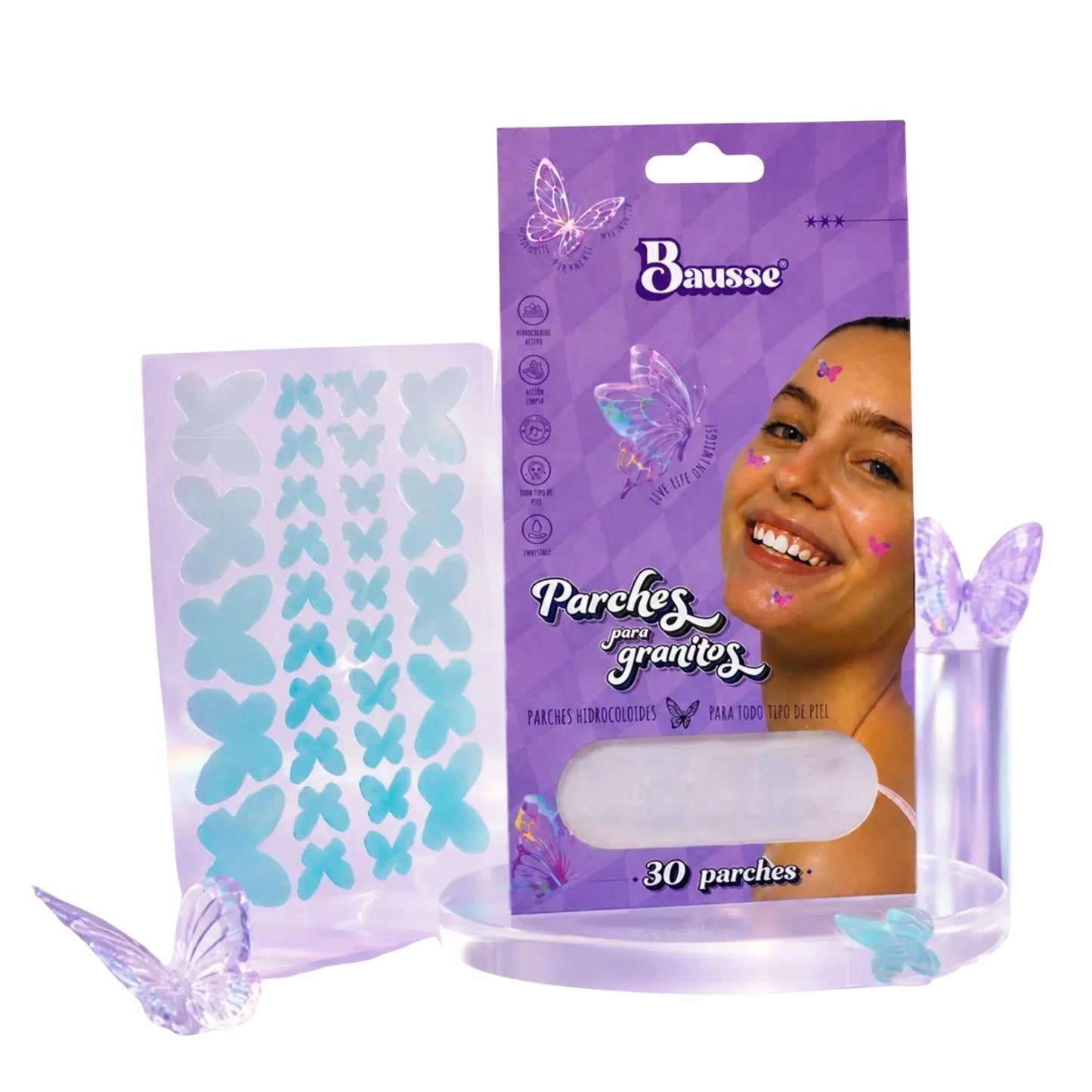 Parches para granitos mariposa