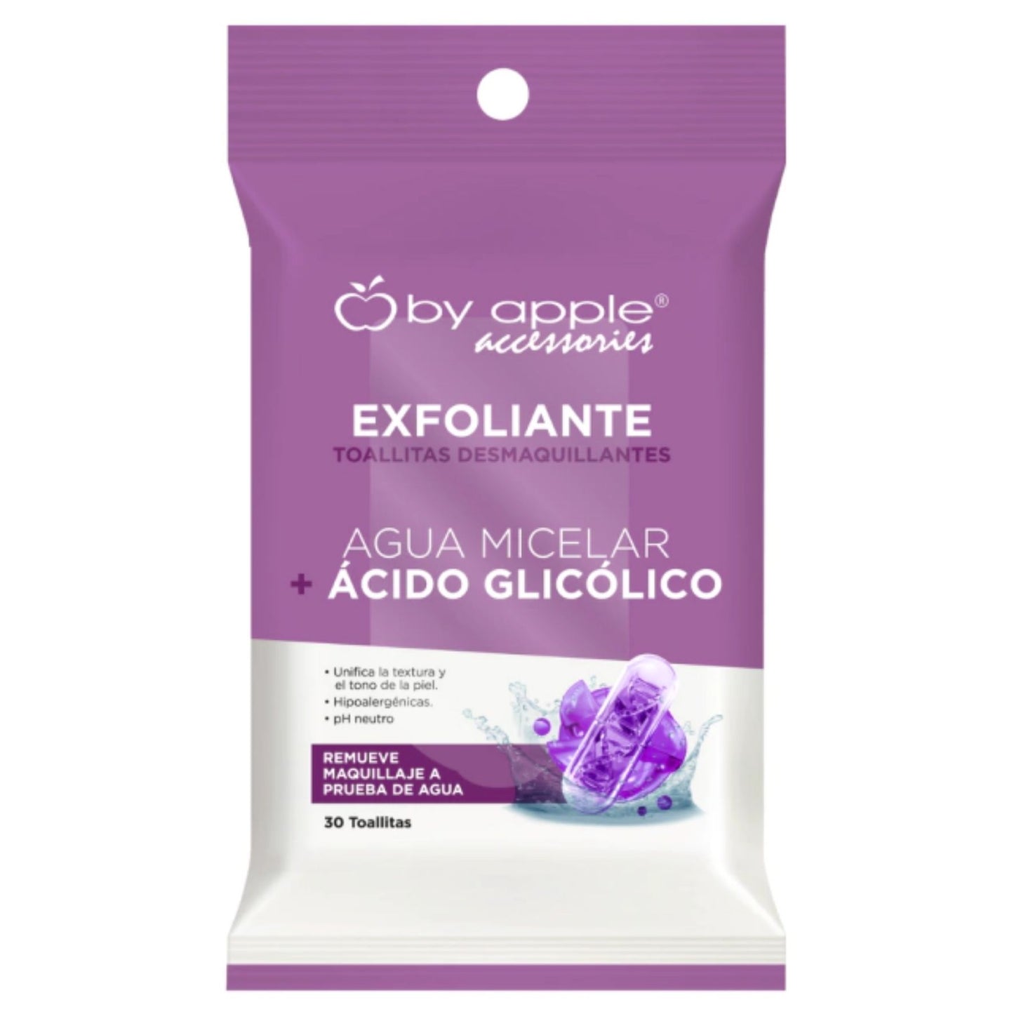 Toallitas desmaquillantes con agua micelar