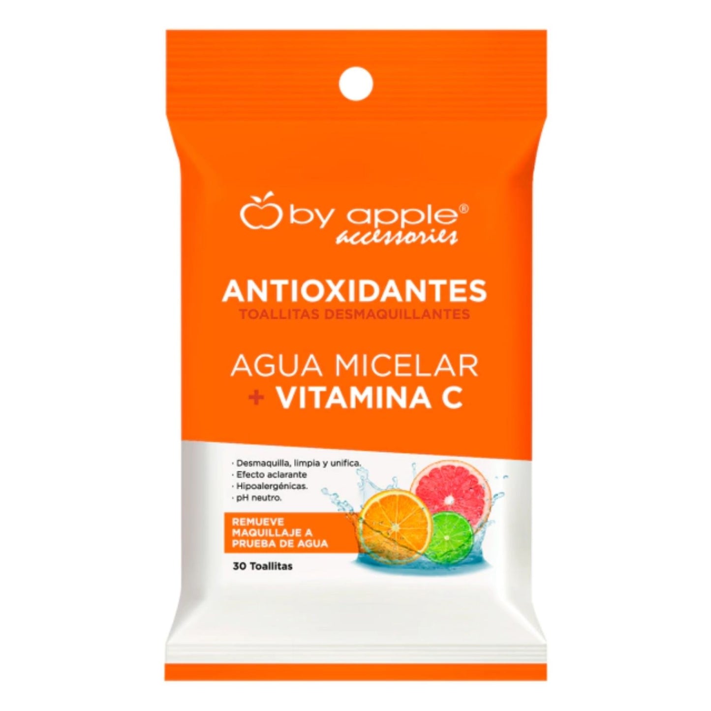 Toallitas desmaquillantes con agua micelar
