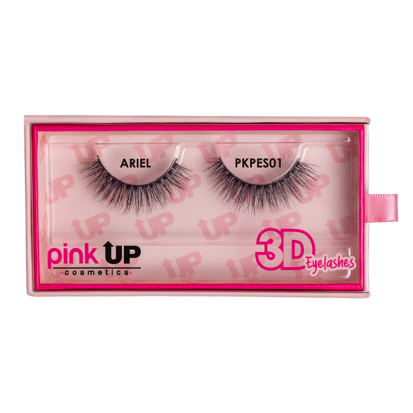 Ariel, Pestañas 3D Eyelashes Pink Up
