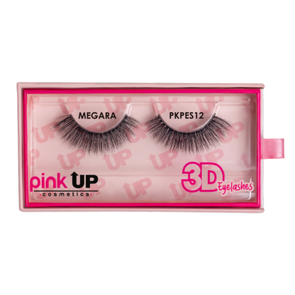 Megara, Pestañas 3D Eyelashes Pink Up