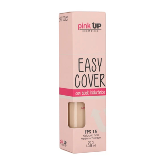 Base de Maquillaje ligera cobertura media, Easy Cover Pink Up