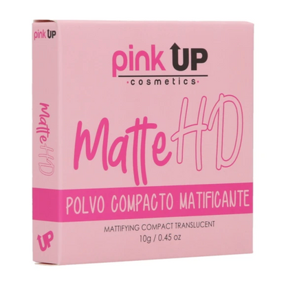 Polvo Compacto Traslúcido, Matte HD Pink Up