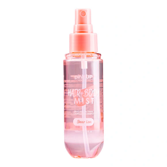 Hair + Body Mist: Sheer Love de Pink Up