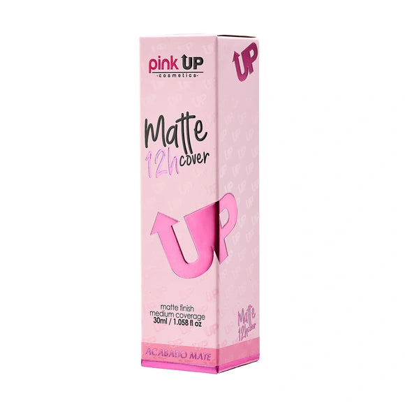 Matte Cover 12 Horas de Pink Up
