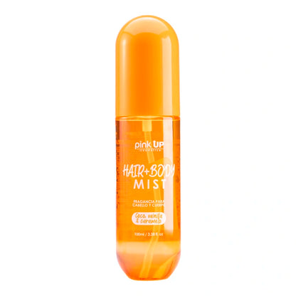 Hair + Body Mist: Coco, Vainilla y Caramelo de Pink Up