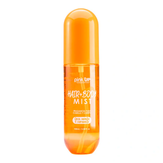 Hair + Body Mist: Coco, Vainilla y Caramelo de Pink Up