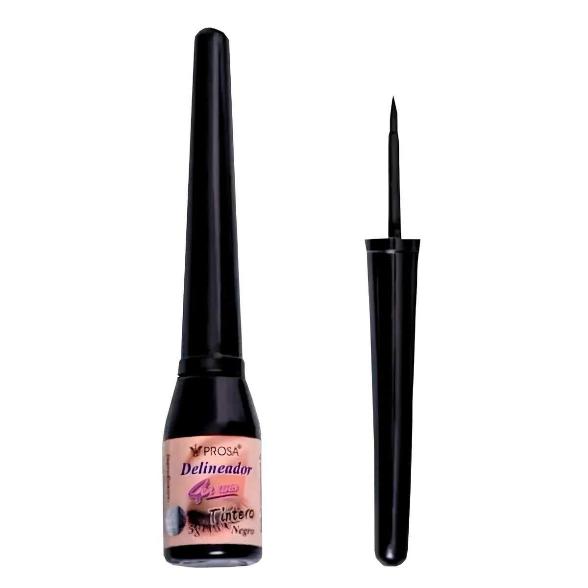 Delineador Tintero Negro, 4en1, Prosa